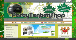 Desktop Screenshot of partytentenshop.nl